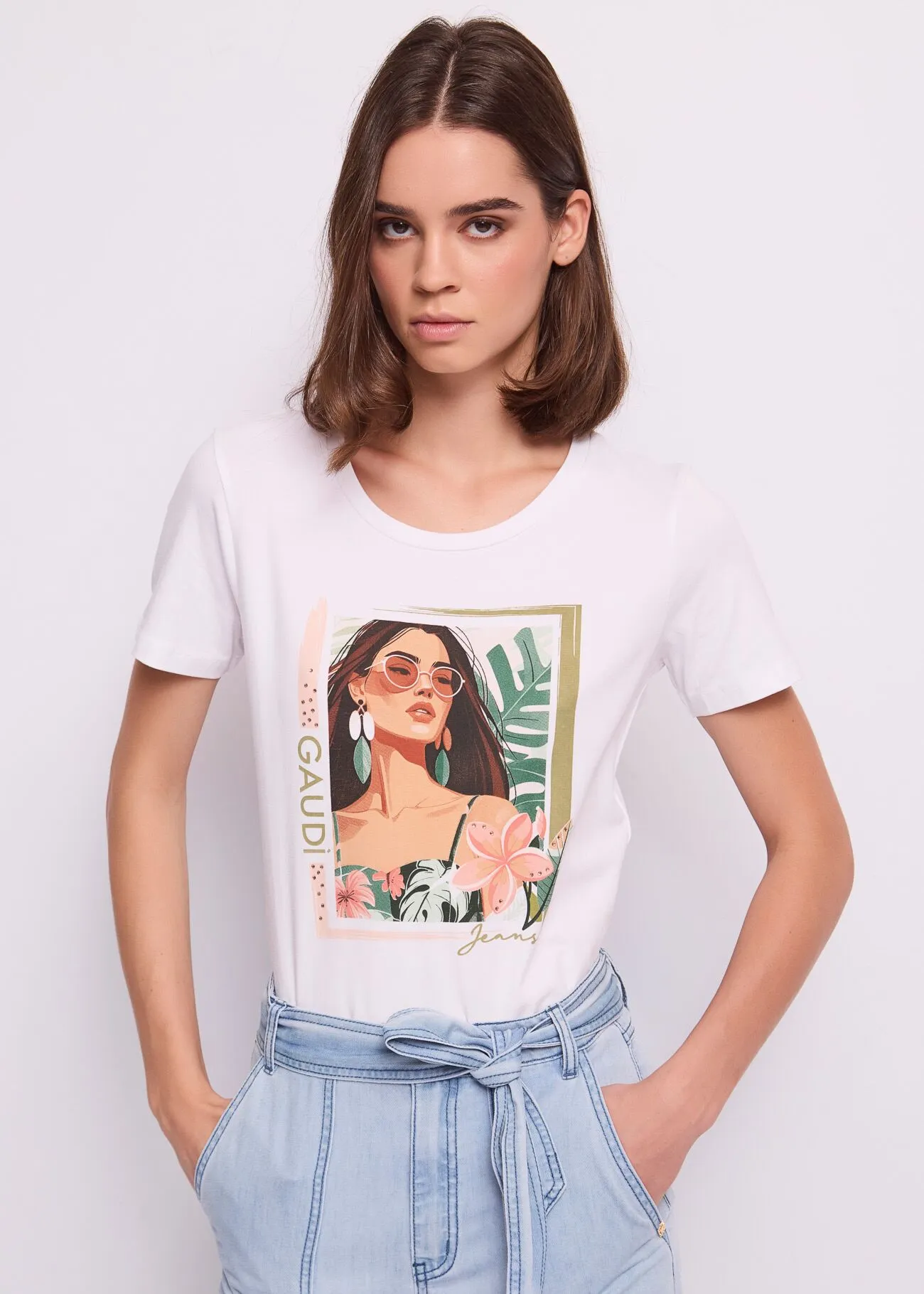 Тениска с принт