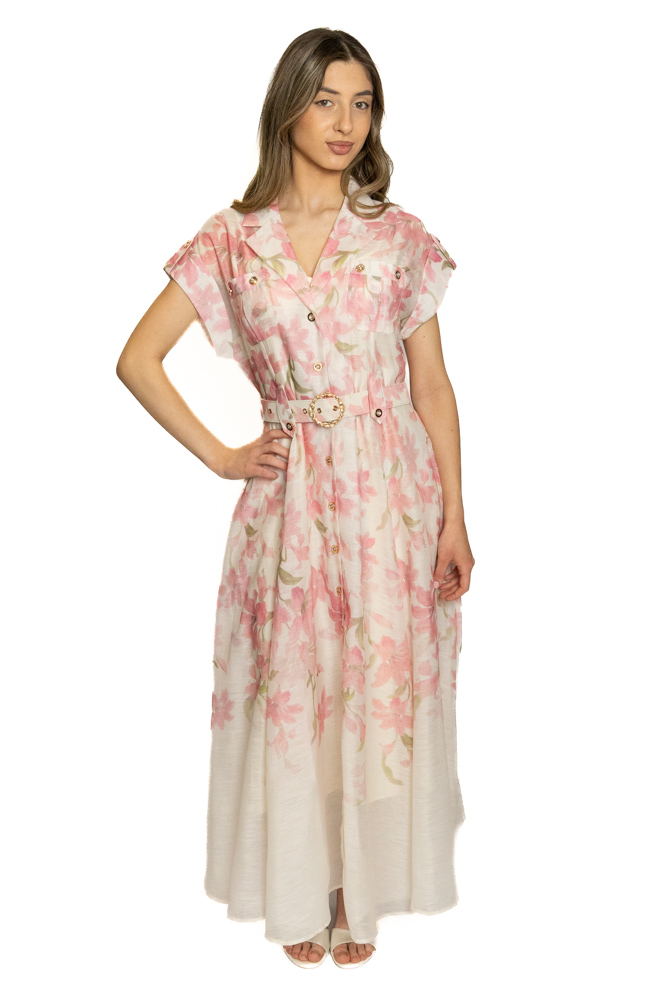 Флорална рокля